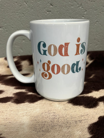 God is Good 15oz Ceramic Mug