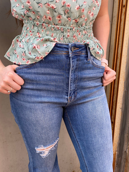 “Southern Belle” Bell Bottom Jeans