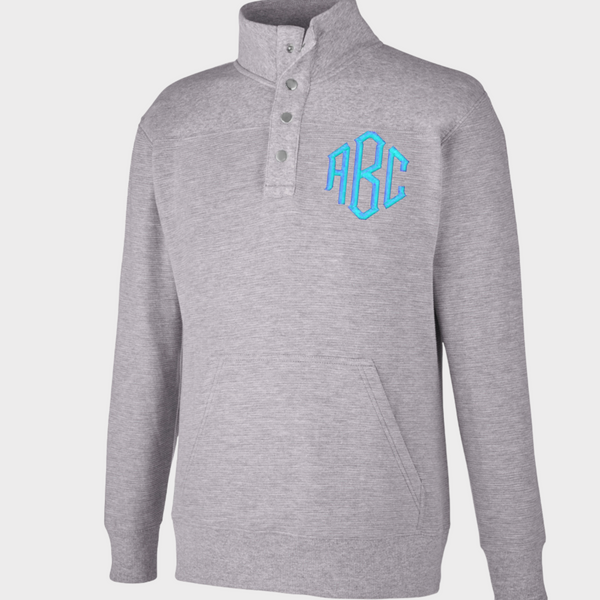 Monogrammed Embroidered Pullover