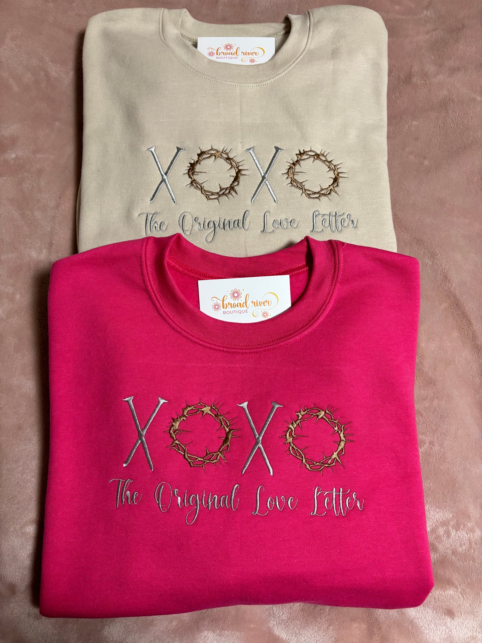 Love Letter Embroidered Sweatshirt