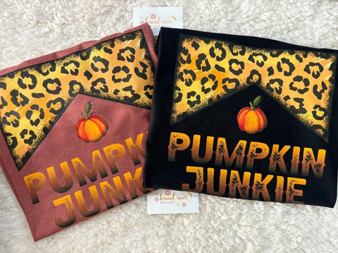 Pumpkin Junkie T-shirt