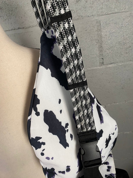Cow Print Sling Bag