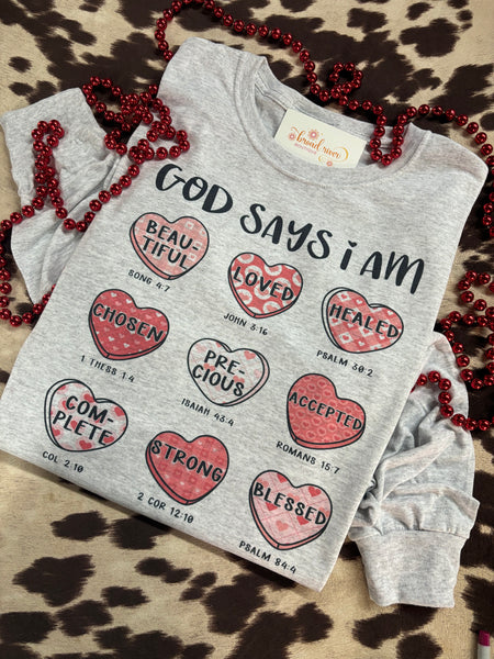 God Says Long sleeve T-shirt