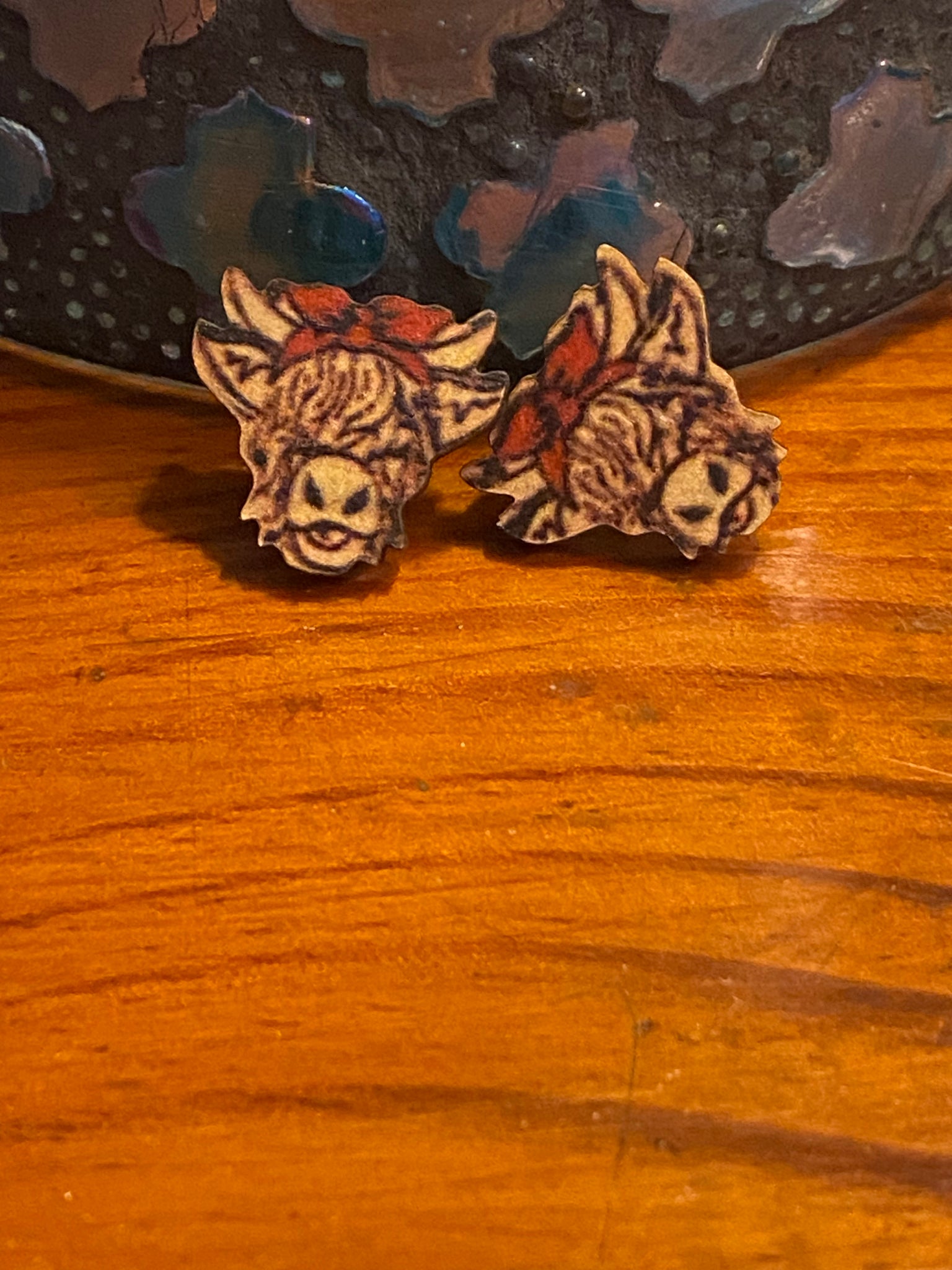 Highland Cow Studs