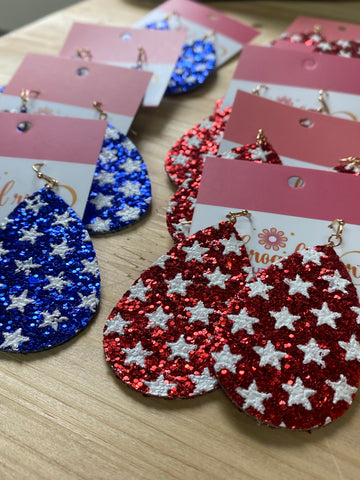 Red/White/Blue Earrings
