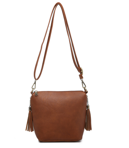 "Leather Brown” Conceal Carry Crossbody