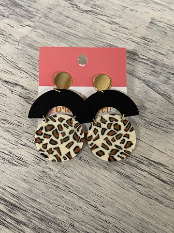 Gorgeous Cheetah earrings