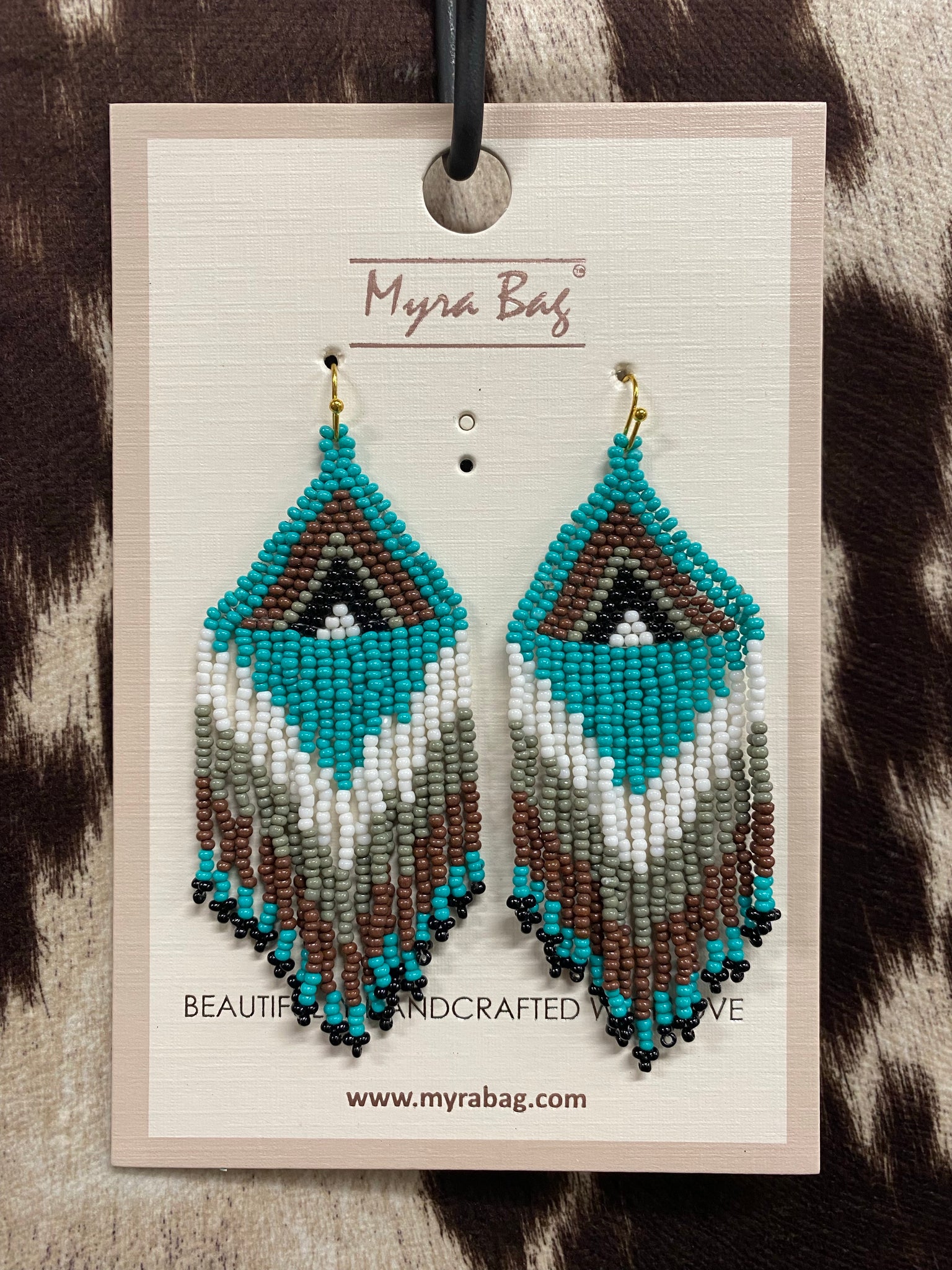 “Tribal Beads” Earrings