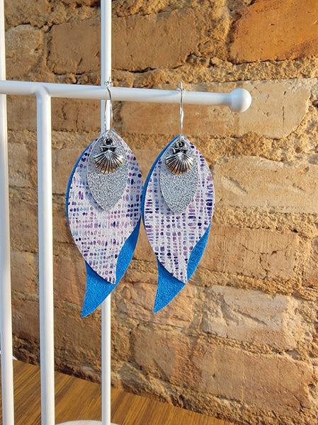 Leather Interchangeable Earrings